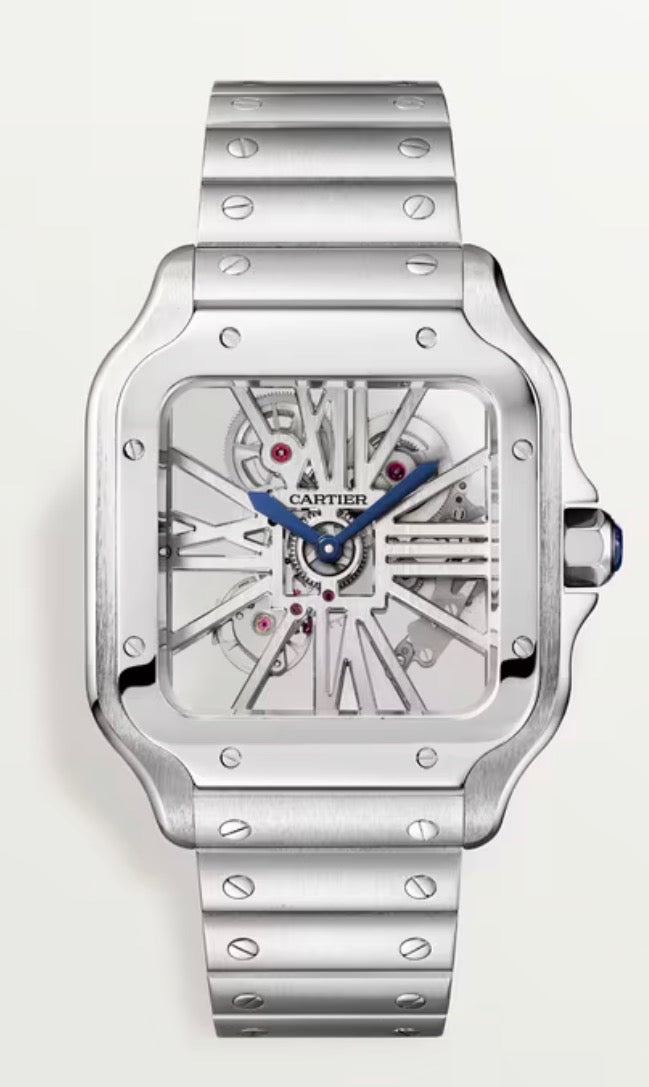 Cartier Santos Skeleton