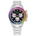ROLEX Cosmograph Daytona Chronograph Rainbow Diamond Black Dial Watch