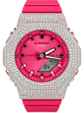 custom iced-out Casio G-SHOCK GA-2100 “CasiOak” style